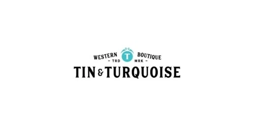 Tin & Turquoise Western Boutique coupon