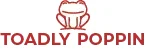 Toadly Poppin Merchant Logo