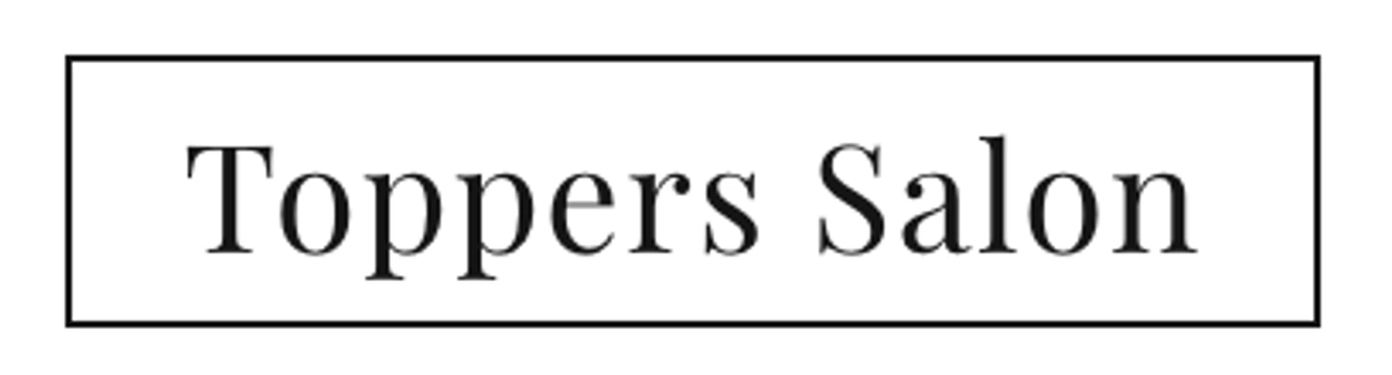 TOPPERS SALON Promo Code — 80 Off in Sep 2024