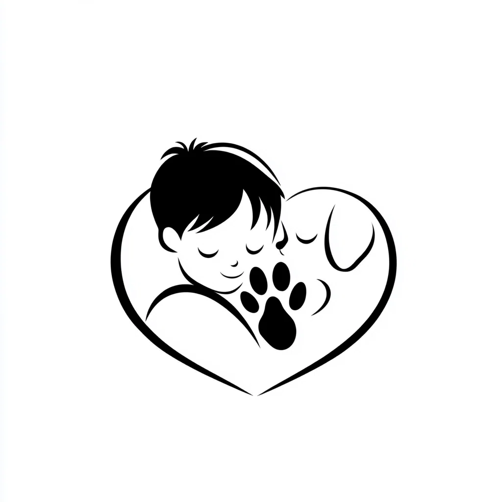 Tot Paw Hug Merchant Logo