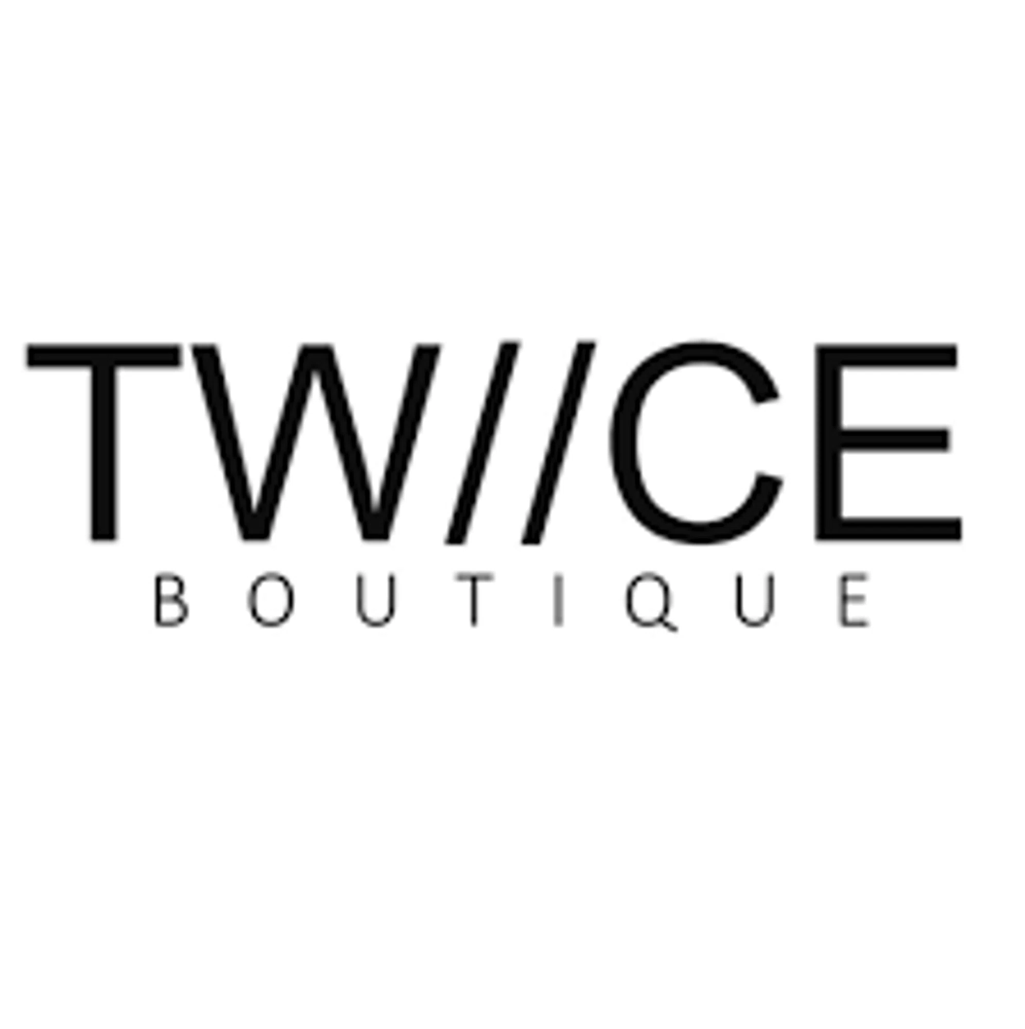 Twiice Boutique Merchant Logo