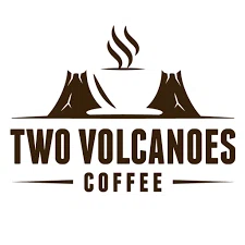 Two Volcanoes Coffee Merchant Logo