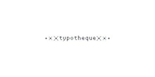 Typotheque coupon
