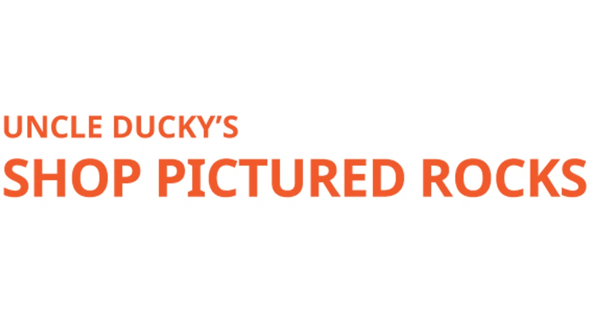 Uncle Ducky's Shop Pictured Rocks Merchant Logo