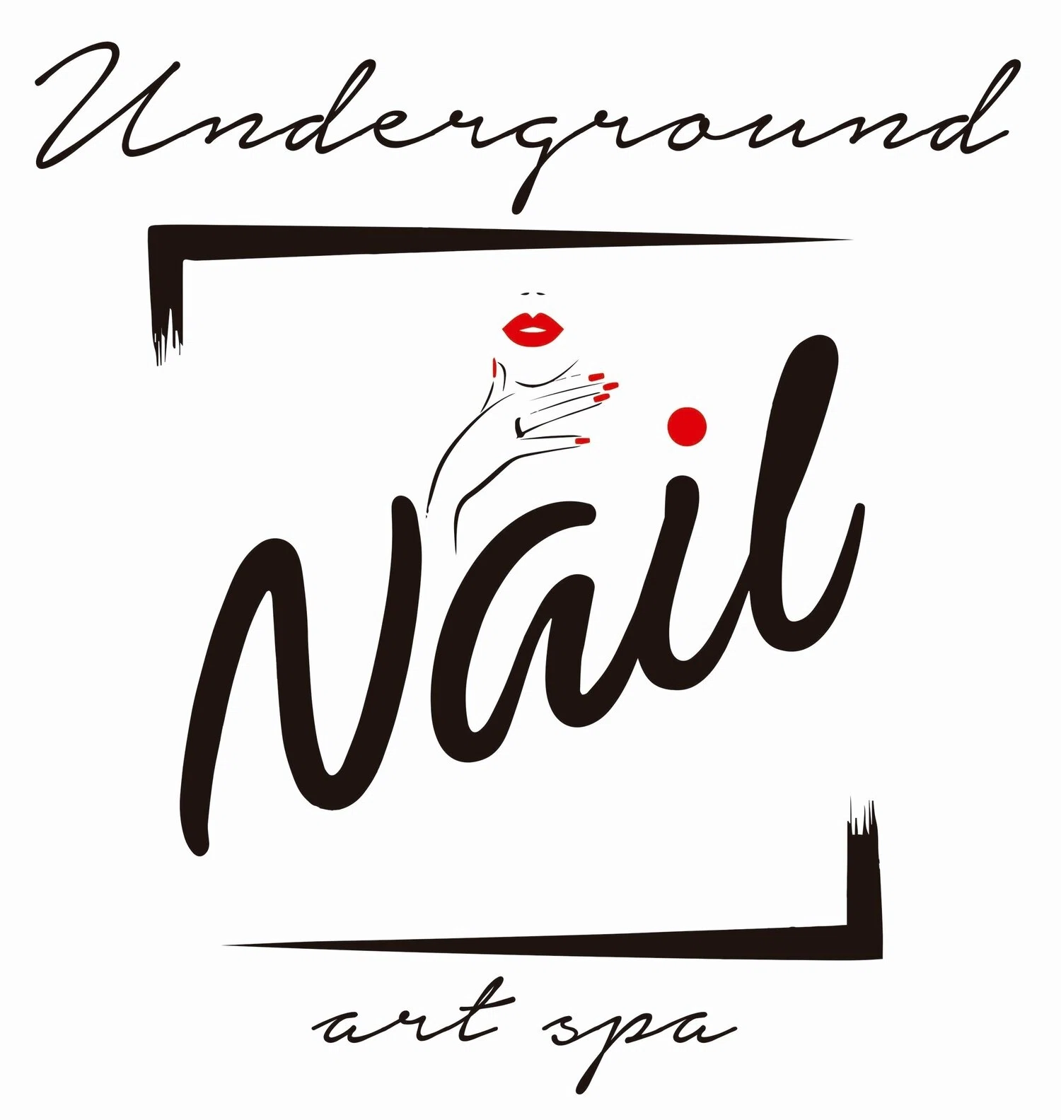 Underground Nail Art Merchant Logo