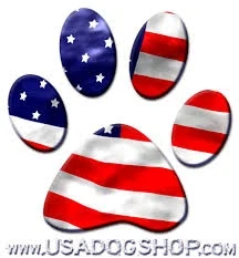 USA Dog Shop Merchant Logo