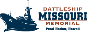 USS Battleship Missouri Memorial Merchant Logo