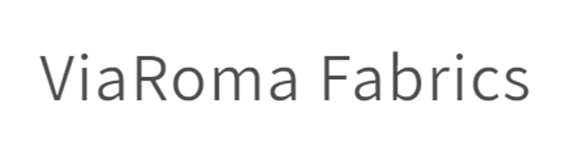 VIAROMA FABRICS Discount Code — 200 Off in Aug 2024