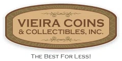 Vieira Coins & Collectibles Merchant Logo