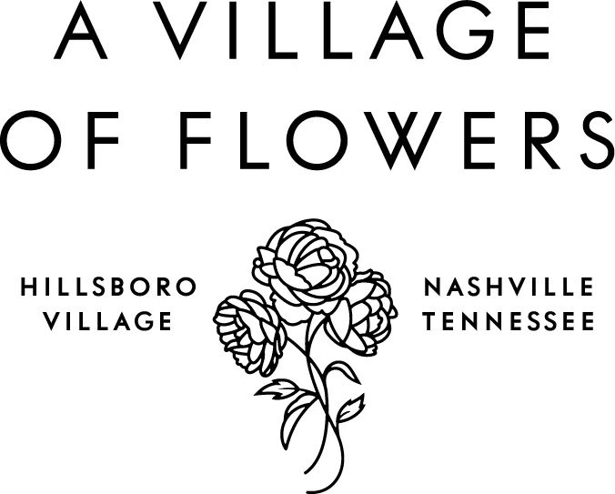 A Village of Flowers Merchant Logo