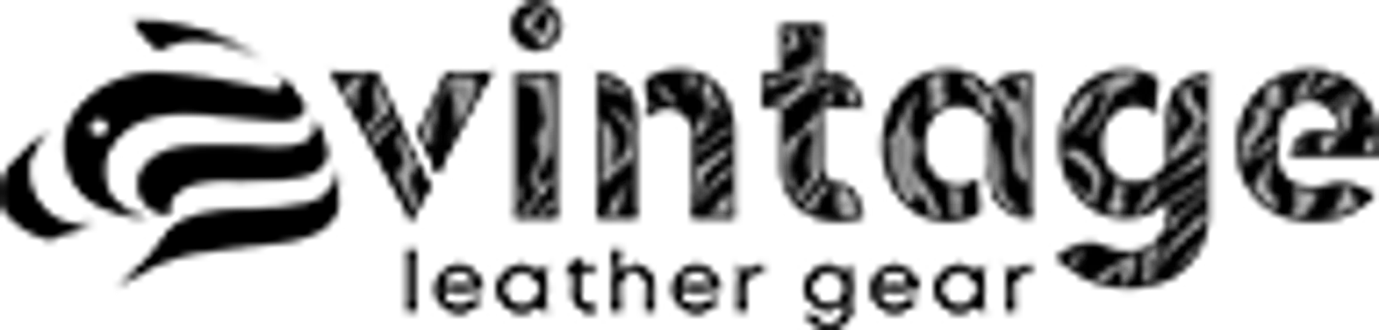 Vintage Leather Gear Merchant Logo