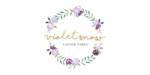 Violet Snow Custom Fabric coupon