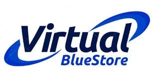  Virtual Blue Store Merchant Logo