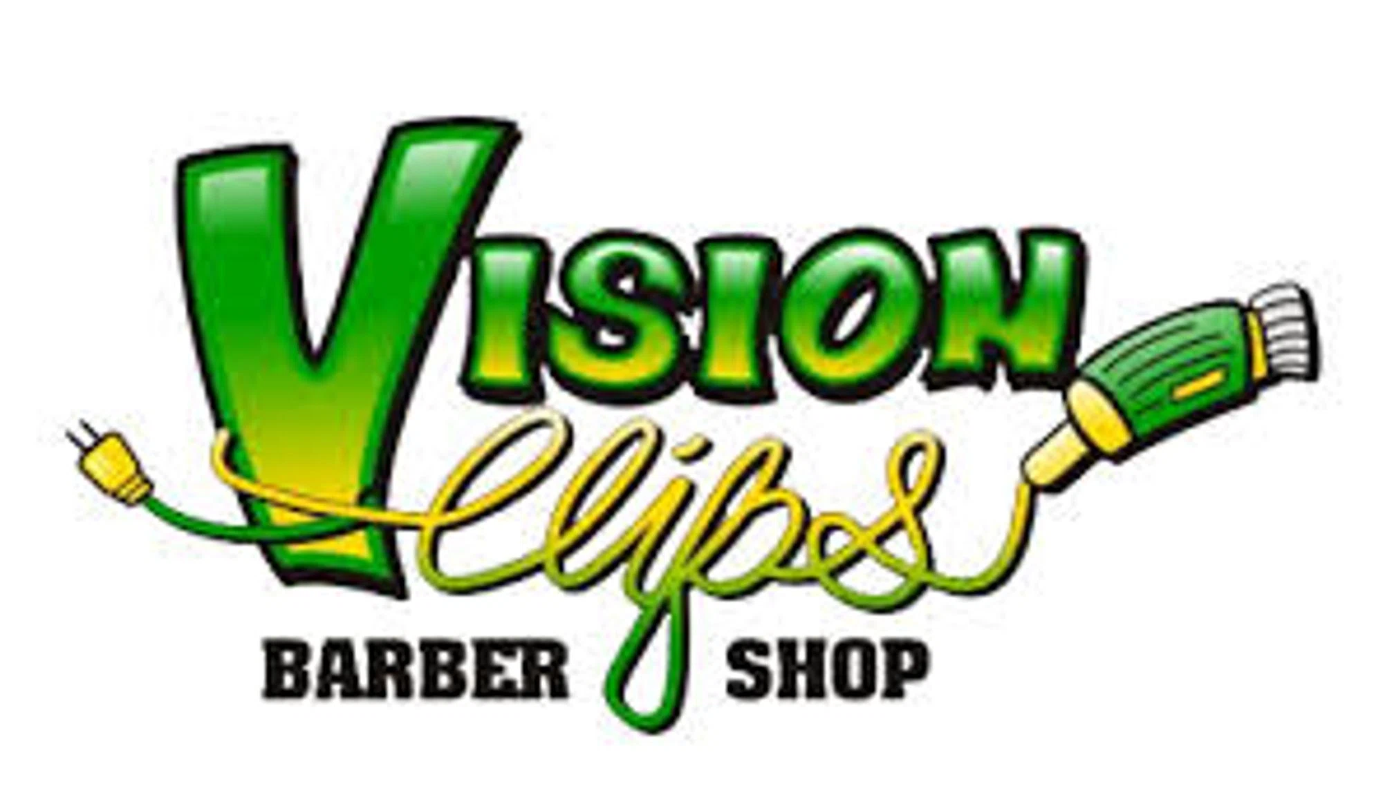 Vision Clips Barbershop Merchant Logo
