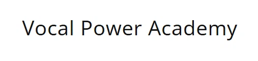 Vocal Power Academy Merchant Logo