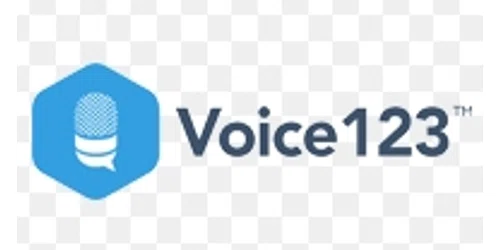 Voice123 Merchant logo