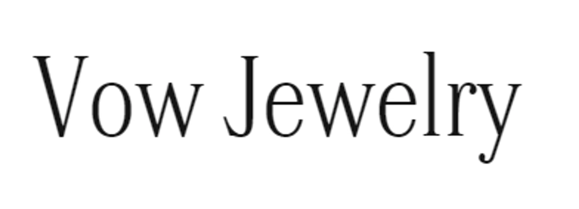 VOW JEWELRY Promo Code — 20 Off (Sitewide) Aug 2024