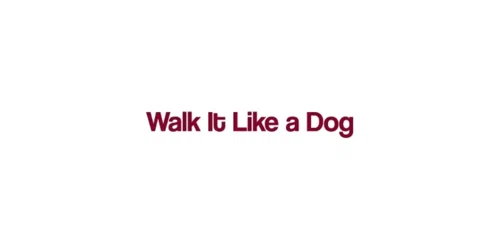 Walk It Like A Dog coupon