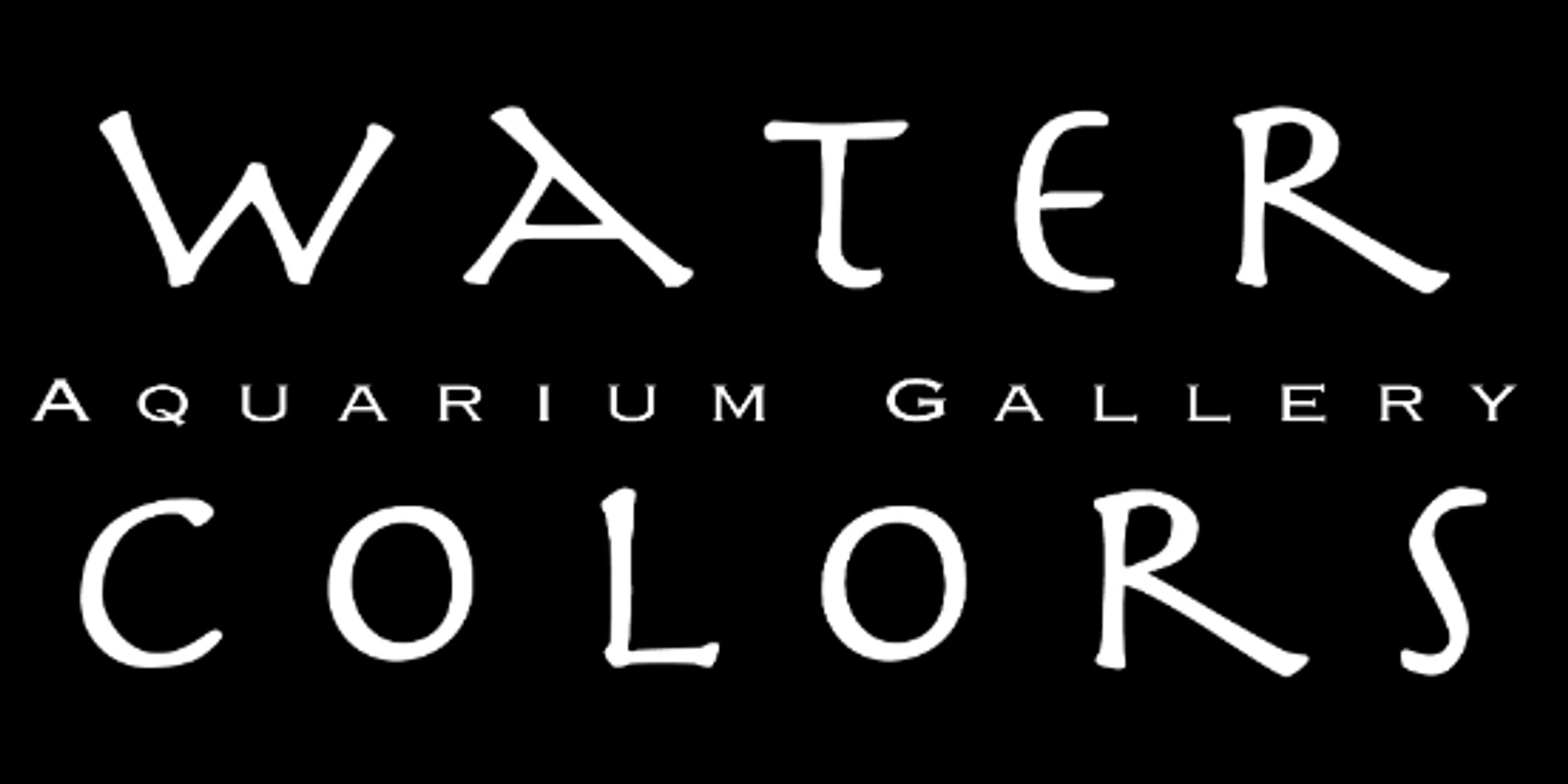 Water Colors Aquarium Gallery Merchant Logo