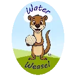Water Weasel Golf Ball Retriever Merchant Logo