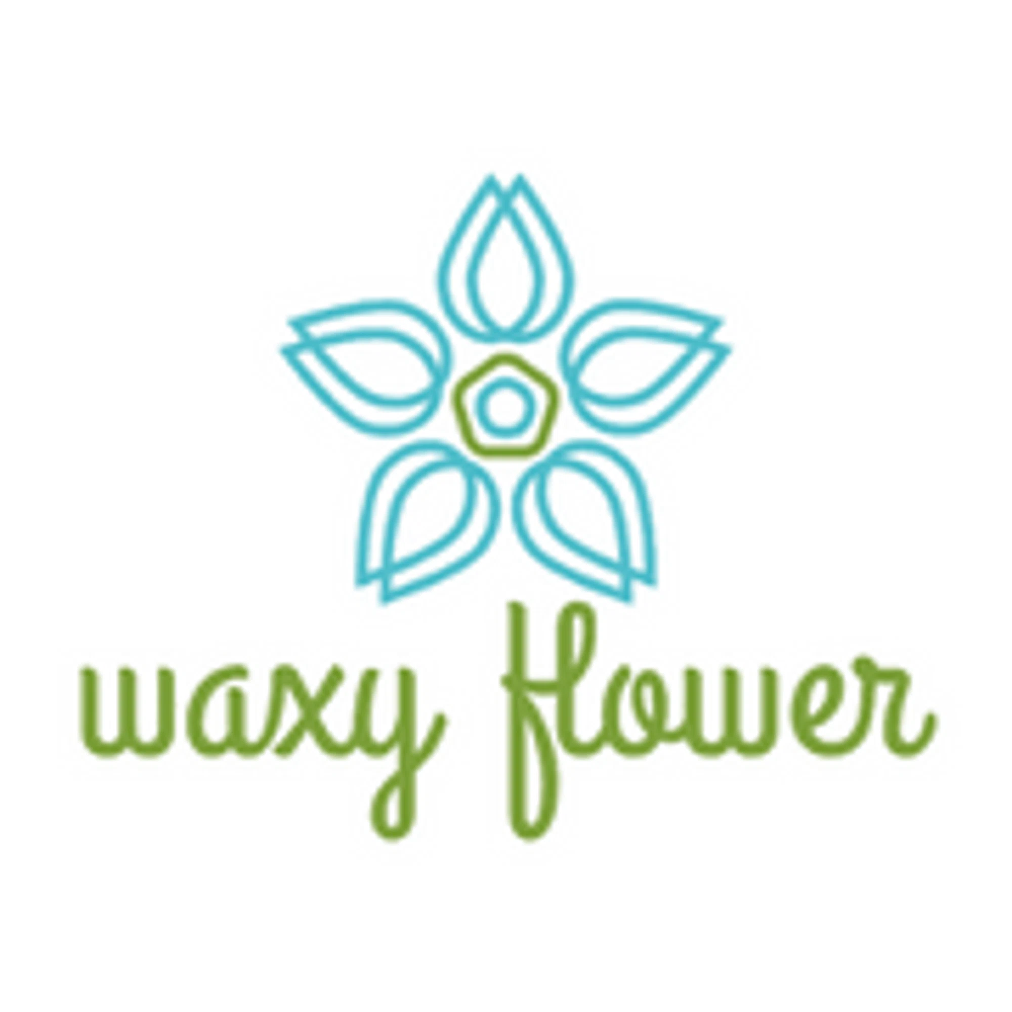 Waxy Flower Merchant Logo