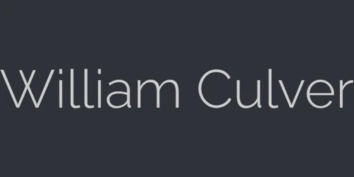 William Culver Promo Code