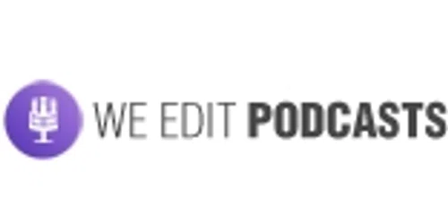 We Edit Podcasts Merchant logo