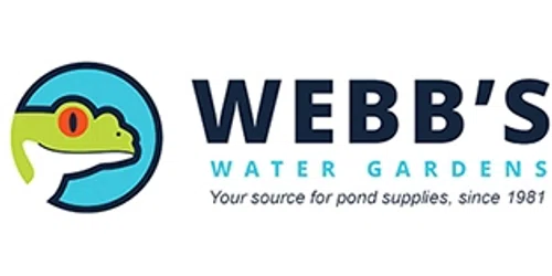 Webb's Water Gardens Merchant logo