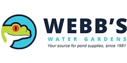 Webb's Water Gardens Merchant logo