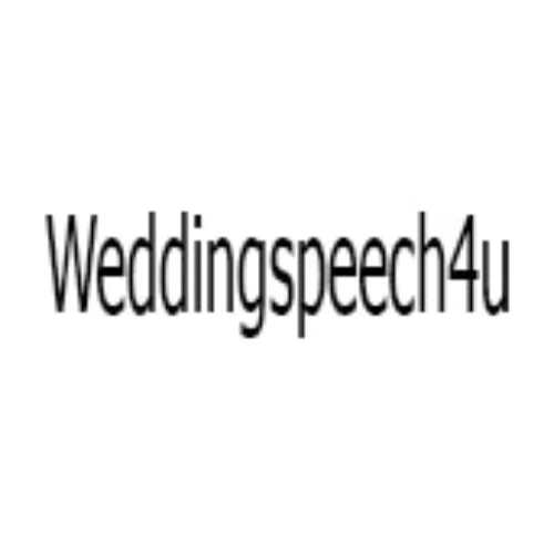 WeddingSpeech4U Promo Code