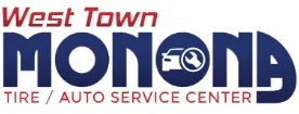 West Town Monona Tire Merchant Logo