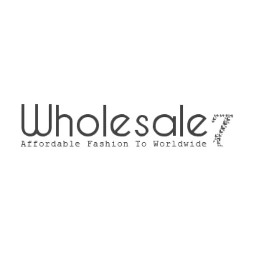 60 Off Wholesale7 Discount Code, Coupons August 2021