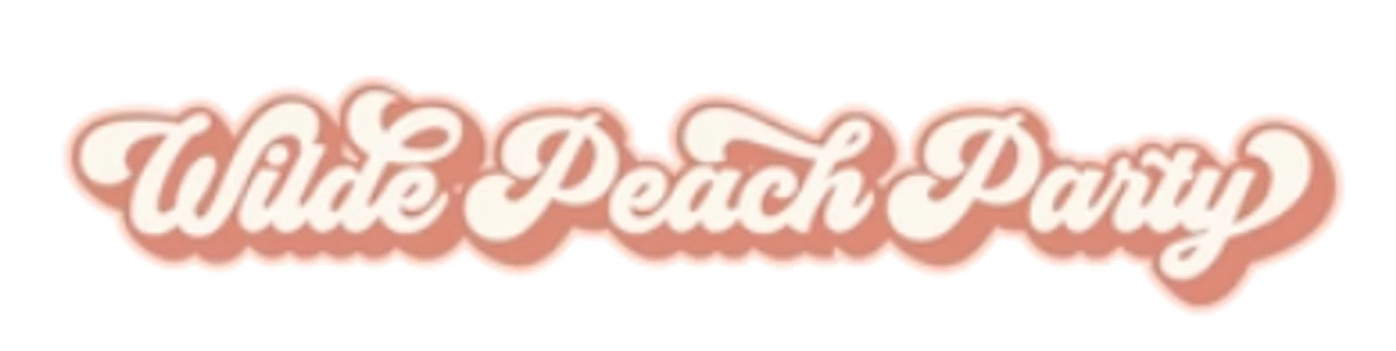 Wilde Peach Party Merchant Logo