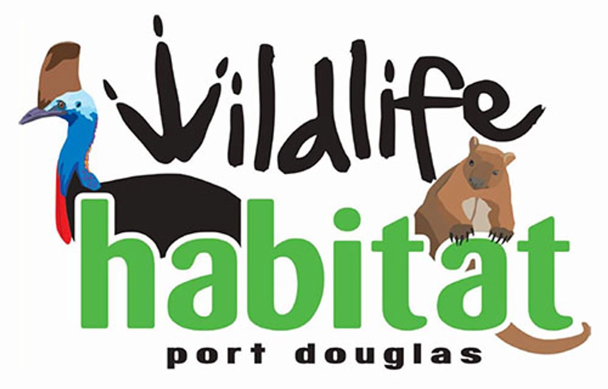 Wildlife Habitat Port Douglas Merchant Logo