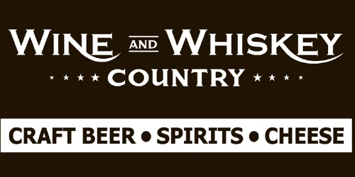 Wine and whiskey country Merchant logo
