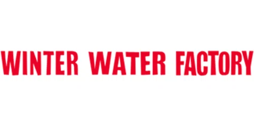 Winter Water Factory Promo Code