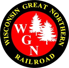 Wisconsin Great Northern Railroad Merchant Logo