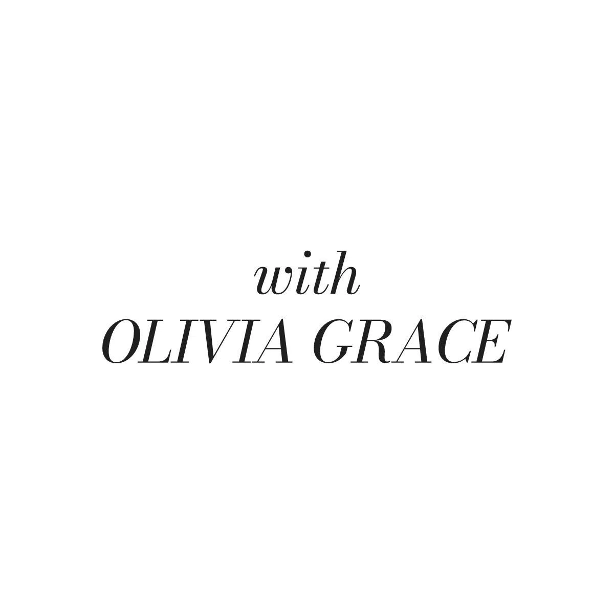 With Olivia Grace Merchant Logo