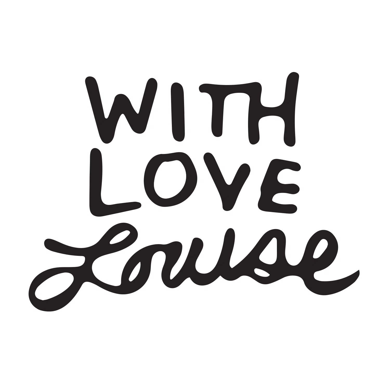 With Love Louise Merchant Logo