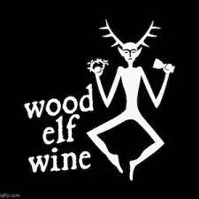 Wood Elf Wine Merchant Logo