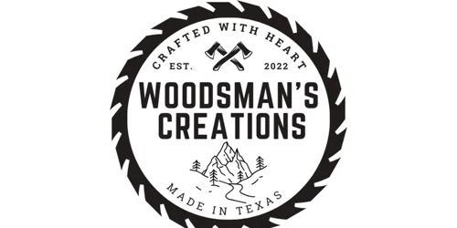 Woodsman's Creations Merchant logo