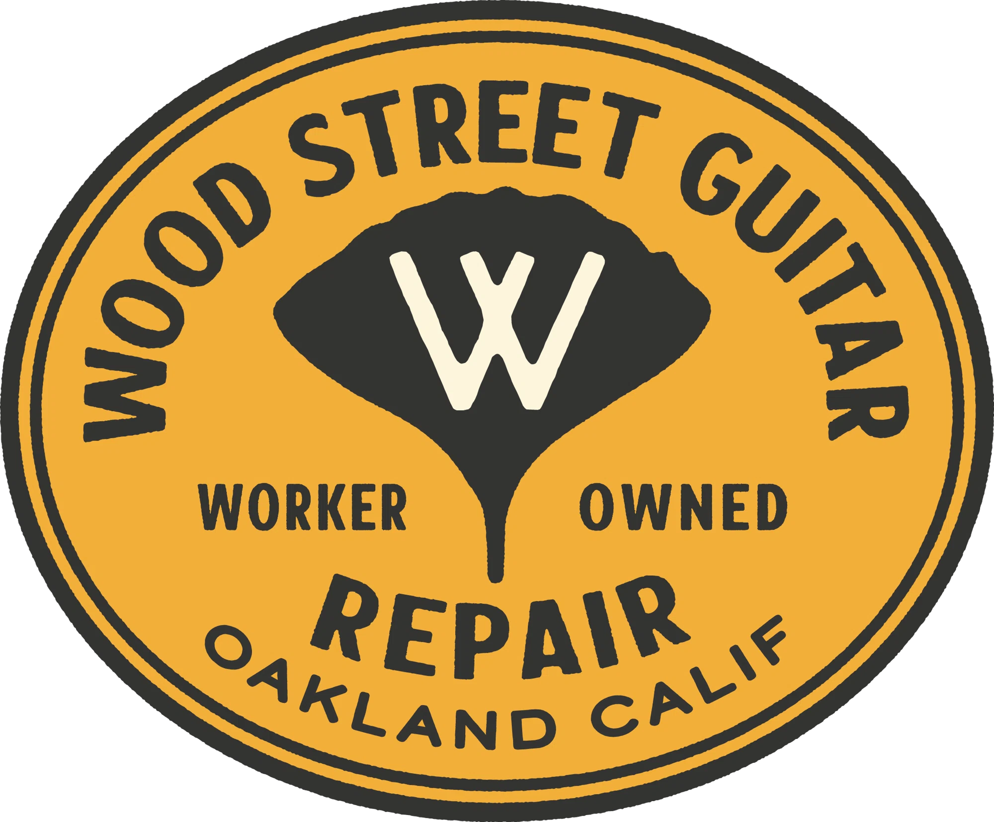 Wood Street Guitar Repair Merchant Logo