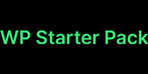 WP Starter Pack Promo Code