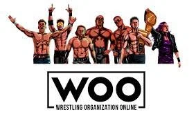 Wrestling Organization Online Merchant Logo