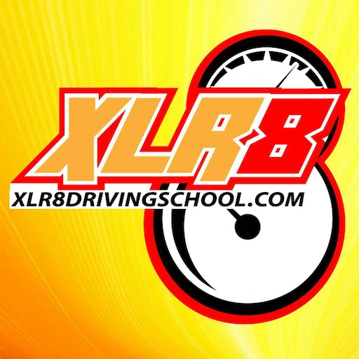 XLR8 Driving School Merchant Logo