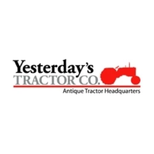 20 Off Yesterday's Tractors Promo Code (1 Active) Sep '24