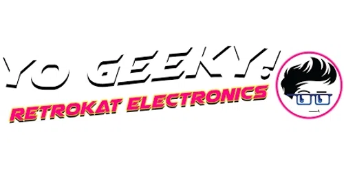 Yo Geeky- RetroKat Electronics Merchant logo