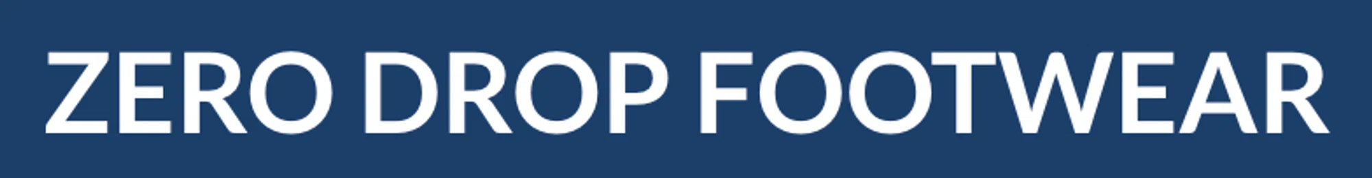 Zero Drop Footwear Merchant Logo