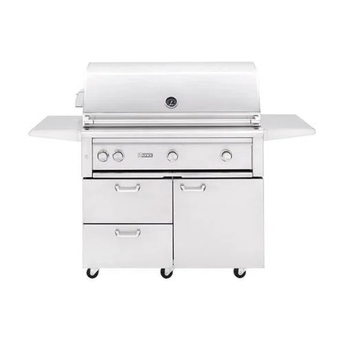 Lynx 42” Professional freestanding grill with 1 trident infraded burner and 2 ceramic burners and rotisserie (L42TRF)