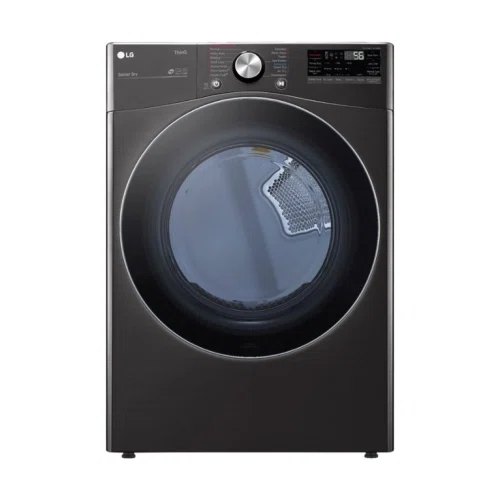 LG 7.4 cu. ft. Ultra Large Capacity Smart wi-fi Enabled Front Load Electric Dryer with TurboSteam